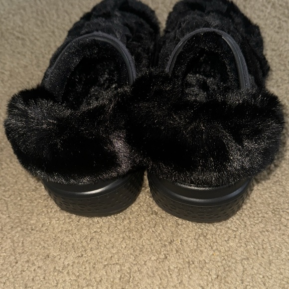 New CROCS Womens STOMP QUILTED CLOG 208938 BLACK US Mens 4 women 6- - Picture 3 of 6